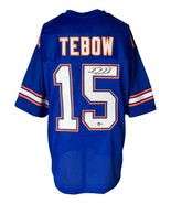 Tim Tebow Florida Signed Blue College Football Jersey BAS - £233.17 GBP