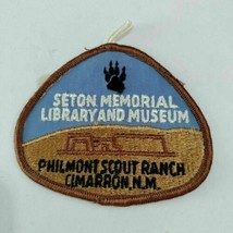 Philmont Scout Ranch Boy Scouts Seton Memorial Library and Museum patch ... - £5.67 GBP