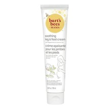 Burt&#39;s Bees Mama Soothing Leg &amp; Foot Cream, for immediate soothing relief, with  - £25.51 GBP