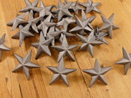 10 Star Nails LARGE 3 1/2&quot; Inch Raw Tacks Rustic Western Clavo Flag Cast... - $29.99