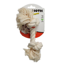 [Pack of 4] Mammoth Pet Flossy Chews White Rope Bone Small - 1 count - £26.00 GBP