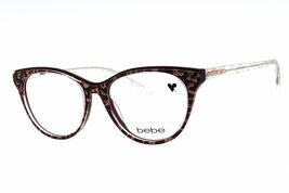 Bebe BB5189 610 BURGUNDY Eyeglasses New Authentic - $30.21