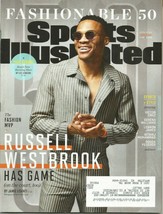 Sports Illustrated Russell Westbrook COVER- July 24, 2017- Has Address Tag - £7.50 GBP