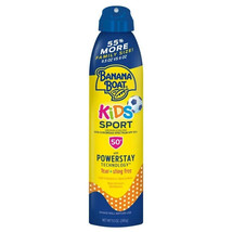 Banana Boat Kids Sport Sunscreen Spray SPF 50, Family Size Sunscreen, 9.5oz 1 PK - £8.95 GBP