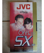 6pc JVC SX VHS Video Tape (6 HRS) &amp; 5 SEALED MAXELL 60M AUDIO Taps  - $14.78