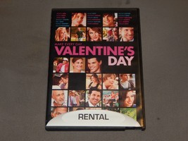 Valentines Day Region 1 DVD 2010 Rental Copy Widescreen Free Shipping - £3.91 GBP