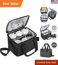 Premium 6-Cup Drink Carrier with Water-Resistant Exterior for Travel &amp; D... - $45.00