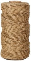 Shintop Jute Twine, 328 Feet 2Ply Natural Twine String, Industrial Packing Mater - £7.52 GBP