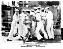Don&#39;t Give Up The Ship 1959 original 8x10 photo Jerry Lewis &amp; sailors on deck - £19.75 GBP
