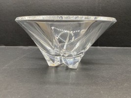 Lenox Ovations Oasis Crystal Hand Cut 3.75 Inches Bowl 3.75”H 7” Diameter - £39.90 GBP