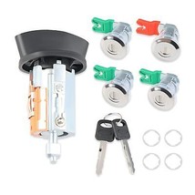 Door Lock Cylinder Ignition Switch with Keys Compatible with Ford Econoline E150 - £61.10 GBP