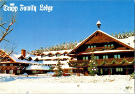 Postcard Vermont Stowe Trapp Family Lodge Ski Touring Center  6 x 4 inches - £3.88 GBP