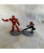Disney Infinity 2.0 Figures Marvel Avengers Ironman Black Widow Xbox - £11.05 GBP