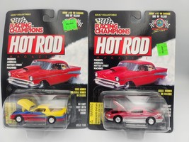 RACING CHAMPIONS HOT ROD MAGAZINE 96 CHEVY CAMARO LOT OF 2 DIECAST 1:59 NEW - $11.70