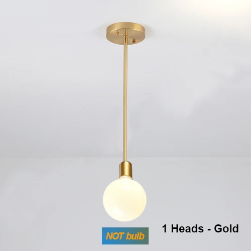   Pendant Light Pole Designer Ceiling Art Pendant Lamps Decoration Study Kitchen - £161.88 GBP
