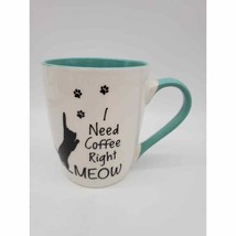 Cat Mug - 12oz - I Need Coffee Meow - £11.70 GBP