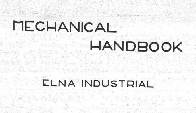 Elna Industrial service manual Mechanical Handbook 1961 Hard Copy - $15.99