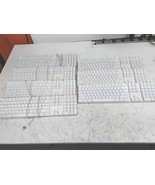 Lot of 7 Defective Apple A1048 A1016 Wireless and Wired USB Keyboard AS-IS - $939.95 MXN