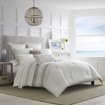 Nautica - Queen Comforter Set, Cotton Reversible Bedding, Saybrook Beige, Queen - $148.99