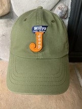 Willys Jeep Hat 1941 Green Embroidered Baseball Cap Adjustable Excellent - $44.50