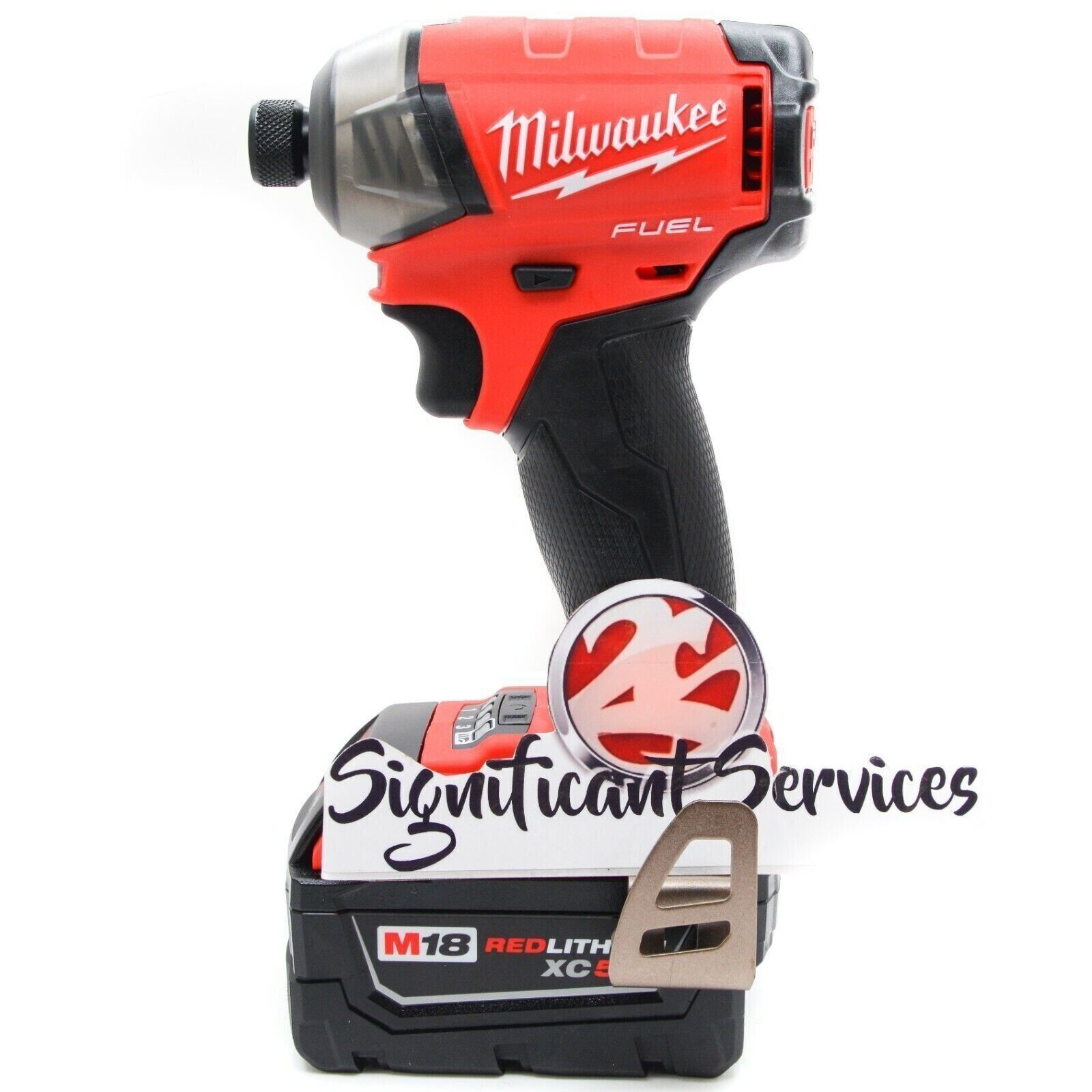 MILWAUKEE 2760-20 M18 FUEL SURGE 1/4&quot; Hex Hydraulic Impact Driver 5.0 Ah... - $179.99