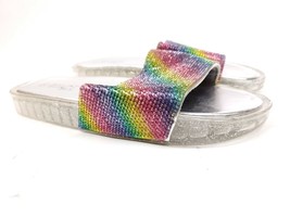 Rouge Helium Sandals Size 7 Rainbow Glitter  - $14.95