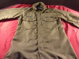 Vietnam Era OG-107 Green Shirt Flyer&#39;s Hot Weather Fire Resistant Small Long - £40.19 GBP