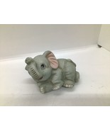 Vintage Homco Home Interiors Elephant Baby Figurine #1400 w/ Original St... - $4.95