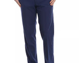 Vince Camuto Mens Slim-Fit Stretch Wrinkle-Resistant Suit Pants Blue Che... - $59.99