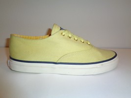 Sperry Size 6.5 M CVO LIME Canvas Fashion Lace Sneakers New Womens Shoes - £46.58 GBP