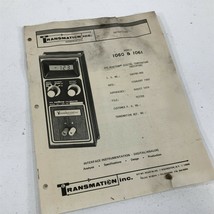Transmation 1060 1061 PPS Minitemp Digital Temp Indicators 1979 Instruct... - $24.99