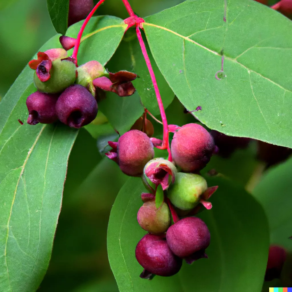 100 Salal Berry Seeds (Gaultheria shallon) Edible Fruits Evergreen Shrub Bush - £7.19 GBP