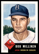 1991 Topps Archives 1953 #221 Bob Milliken Brooklyn Dodgers - £1.53 GBP