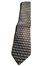 René Chagal India Elephants Designer Tie Men&#39;s Silk Necktie Italian Desi... - £11.29 GBP