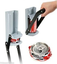 12Oz Can Crusher Wall Mount Aluminum Pop Beer Ez Crush Recycling Bottle Opener - £39.37 GBP