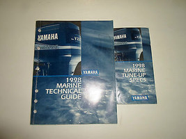 1998 Yamaha Marine Technical Guide Tune Up Specs Manual 2VOL Set Water Damaged - $29.73