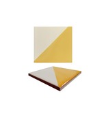 POOL TILES Mexican Talavera Ceramic Frost Proof Handcrafted Tiles - Yell... - $189.00