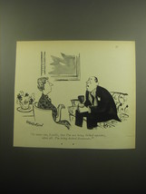 1959 Cartoon by James Stevenson - It turns out, Estelle - £11.87 GBP