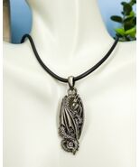 Ebros Magic Crystal Slumber Onyx Dragon Pendant Jewelry Necklace Lead Free - $319.68 MXN