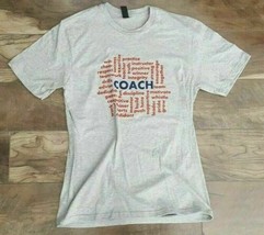 COACH T-Shirt, Short Sleeved Gray Size S Gift for Coach, Teacher, Mentor - £10.18 GBP