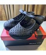 Rialto Vienna Black Mary Jane Clog Mule Women&#39;s  Size 9.5 EUC - $25.89 CAD