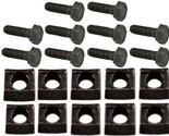 Mobile Home Axle Wheel Bolt (Course Thread) w/Rim Clamps 10 Pack - $39.95