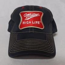 Miller High Life Ball Cap Hat Black Adjustable Infinity Headwear - £13.29 GBP