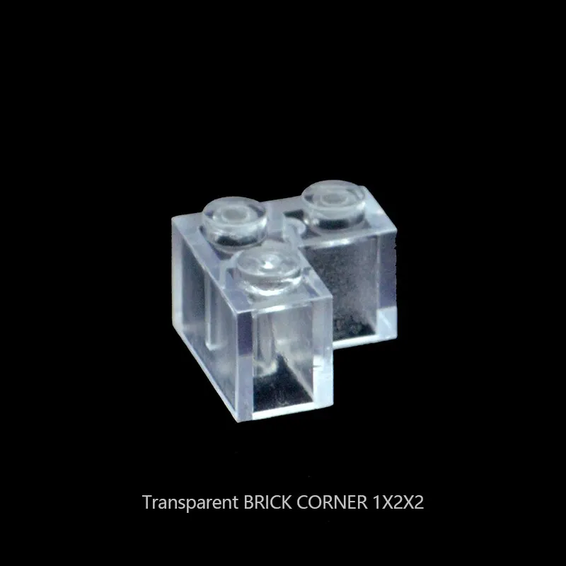 25pcs brick 1x2x2 - Small particles MOC parts transparent building block... - $10.74