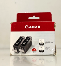 Canon 0628B009 (PGI-5BK) ChromaLife100+ Ink Catridges Black, 26 ml x Twi... - $16.56