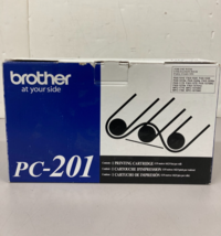 Genuine OEM Brother PC201 / PC-201 Black Thermal Transfer Fax Cartridge ... - $14.95