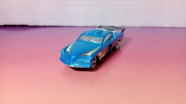 1998 Hot Wheels At-A-Tude Loose Preowned Flames Blue  - £3.10 GBP