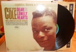 Nat King Cole Dear Lonely Hearts Capitol ST1838 Record 33RPM LP - £11.30 GBP