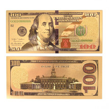 Ben Franklin Commemorative Gold Banknote - $8.90