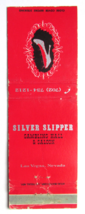 Silver Slipper Gambling Hall - Las Vegas, Nevada Restaurant 20FS Matchbook Cover - £1.39 GBP